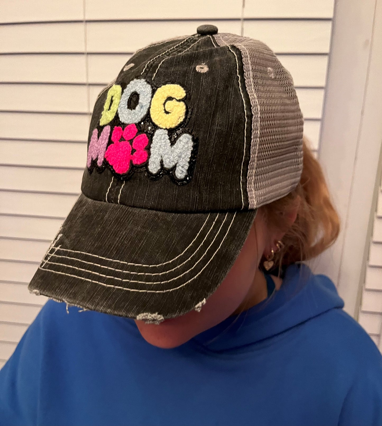 Dog Mom Vintage Trucker Hat